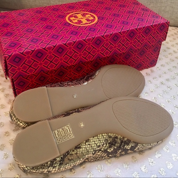 Tory Burch flats β¨ Gold & brown β¨ 7 - Picture 5 of 6